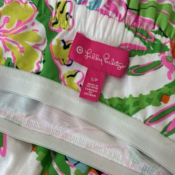 Lilly Pulitzer X Target Nosey Posey Tropical Strapless Maxi Dress Size S Multi - Picture 10 of 11